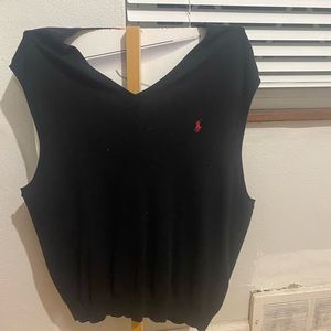 2xl black Ralph Lauren sweater, nonsmoker